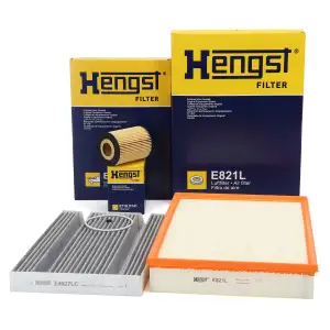 HENGST Filterset Filterpaket 3-tlg f&uuml;r MERCEDES Sprinter B907 B910 19CDI 190 PS OM642.899