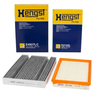 HENGST Innenraumfilter + Luftfilter für MERCEDES V-Klasse Vito MAarco Polo W447 CDI OM654