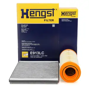 HENGST Innenraumfilter + Luftfilter f&uuml;r MERCEDES A-Klasse W168 A160/170CDI Vaneo 414 OM668