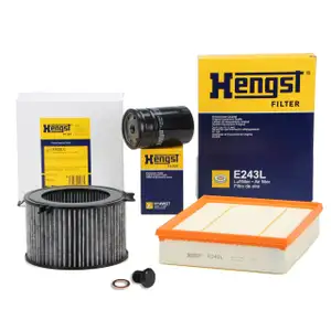 HENGST Filter-Set 3-tlg f&uuml;r VW Transporter T4 2.0 84 PS ab 08.1999