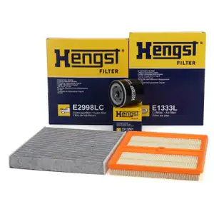 HENGST Filterset f&uuml;r VW Golf 7 T-Roc Touran A3 8V Q2 Ateca Leon 5F Karoq Octavia 3 1.0 TSI