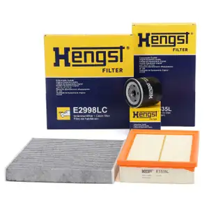 HENGST Filterset für VW Golf 7 8 Passat B8 Tiguan Touran A3 8V 8Y Leon Octavia 1.0/1.5 TSI