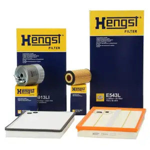HENGST Filter-Set 4-tlg f&uuml;r MERCEDES Viano CDI 2.0/2.2 Vito/Mixto 109/111/115CDI OM646