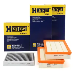 HENGST Innenraumfilter + Luftfilter f&uuml;r LAND ROVER Discovery 5 Range Rover 4/Spor 2 3.0