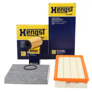 HENGST Filterset 3-tlg f&uuml;r LAND ROVER Discovery 5 L462 Range Rover 4 L405/Sport 2 L494 2.0