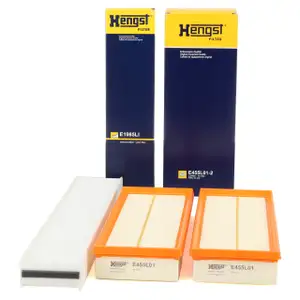 HENGST Innenraumfilter + Luftfilter f&uuml;r MERCEDES-BENZ SL R129 280 320 500 M112 M113