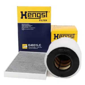 HENGST Innenraumfilter + Luftfilter f&uuml;r AUDI A4 B99 A5 F5 Q5 FY 3.0/S4/S5/SQ5 TDI