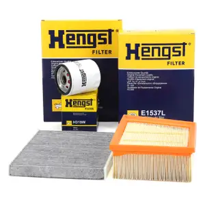 HENGST Filterset Filterpaket f&uuml;r FORD Fiesta 7 MK7 Ecosport 1.0 EcoBoost 1.1 Ti-VCT