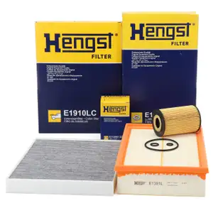 HENGST Filterset Filterpaket 3-tlg f&uuml;r VW California Multivan Transporter 2.0 TDI 84-204