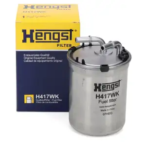 HENGST H417WK Kraftstofffilter AUDI A1 SEAT Ibiza SKODA Fabia VW Polo TDI