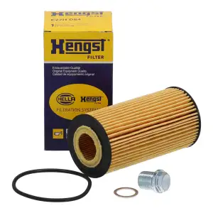 HENGST E27HD84 &Ouml;lfilter + Schraube f&uuml;r FORD Focus 2 Kuga 1 Mondeo 4 S-Max WA6 2.5 ST/RS