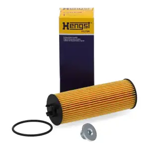 HENGST E603HD198 &Ouml;lfilter + Schraube f&uuml;r OPEL Corsa E 1.4 90 PS mit Automatikgetriebe