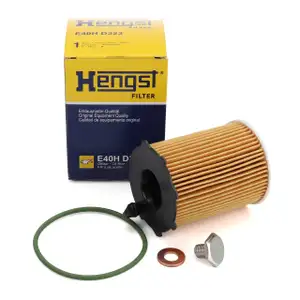 HENGST E40HD323 &Ouml;lfilter + Schraube f&uuml;r CITROEN DS OPEL PEUGEOT 1.6 DIESEL