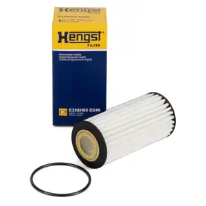 HENGST E358H03D246 &Ouml;lfilter f&uuml;r AUDI CUPRA PORSCHE SEAT SKODA VW 1.8/2.0 TSI 06L115562B