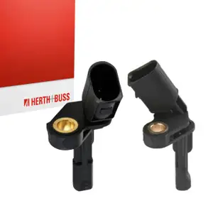 2x HERTH+BUSS ABS Sensor Raddrehzahl VW Golf 5 6 Passat B6 Sharan Tiguan Touran hinten