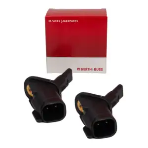 2x HERTH+BUSS ABS Sensor Raddrehzahl f&uuml;r FORD Mondeo 3 JAGUAR X-Type X400 vorne o. hinten
