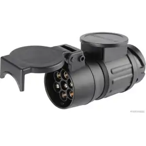 HERTH+BUSS LANG Adapter Langadapter Stecker Steckdose Anh&auml;nger Kupplung 13 auf 7 polig