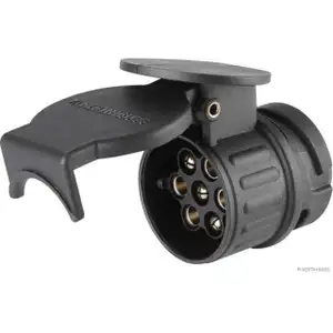 HERTH+BUSS KURZ Adapter Kurzadapter Stecker Steckdose Anh&auml;nger Kupplung 13 auf 7 polig