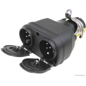 HERTH+BUSS 51305644 Adapter Stecker Steckdose Anh&auml;nger Kupplung 13 auf 2x7 polig