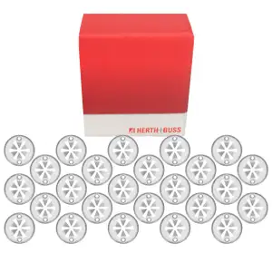 25x HERTH+BUSS Clips Befestigungsclips Klemmscheibe Unterbodenschutz f&uuml;r VAG FORD