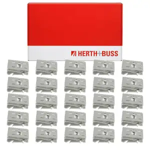 25x HERTH+BUSS Schnappmutter Unterfahrschutz Radlauf f&uuml;r AUDI SEAT SKODA VW N90959101