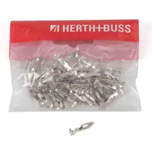 50x HERTH+BUSS ELPARTS Crimpverbinder Crimpkontakte Buchsenkontakt 0,5–1,5mm² 2,8mm
