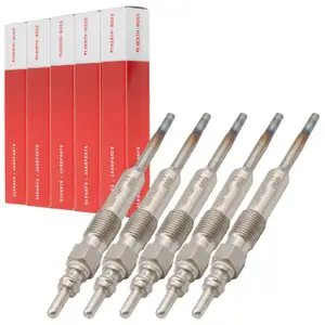 5x HERTH+BUSS Gl&uuml;hkerze f&uuml;r VW Multivan Transporter Touareg 7L Crafter 2E/F 2.5 TDI