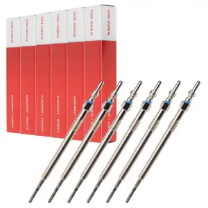 6x HERTH+BUSS ELPARTS Glow Plugs for JEEP Grand Cherokee 4 WK 3.0 CRD V6 4x4 (2014 and later)