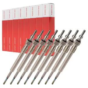 8x HERTH+BUSS ELPARTS Gl&uuml;hkerze f&uuml;r AUDI A8 4D D2 3.3/4.0 TDI quattro 224/275 PS