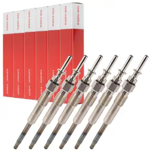 6x HERTH+BUSS ELPARTS Glühkerze BMW 3er E46 5er E39 7er E38 X5 E53 M57 D25 D30 12232248059