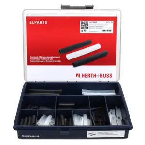 HERTH+BUSS ELPARTS Product Line: Heat-Shrink Tubing, 130-Piece Set 51273003