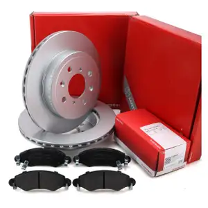 HERTH+BUSS Bremsscheiben + Bel&auml;ge f&uuml;r SUZUKI Justy 3 Ignis 2 Wagon R/R+ OPEL Agila A vorne