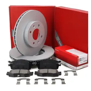 HERTH+BUSS Bremsscheiben + Bel&auml;ge f&uuml;r HYUNDAI Accent 3 MC i20 1 PB PBT KIA Rio 2 JB vorne