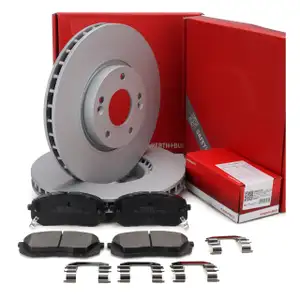 HERTH+BUSS Bremsscheiben + Bel&auml;ge f&uuml;r HYUNDAI i40 16 Zoll ix35 KIA Sportage 2 3 4 vorne