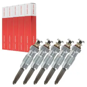 5x HERTH+BUSS JAKOPARTS Gl&uuml;hkerze f&uuml;r MERCEDES W201 W123 W124 W460 Sprinter OM617 OM602