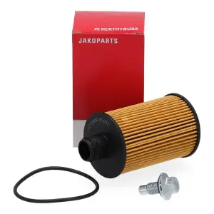 HERTH+BUSS &Ouml;lfilter + Schraube f&uuml;r CHEVROLET Captiva 2.2D Cruze 2.0D OPEL A 2.2 CDTi