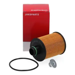 HERTH+BUSS &Ouml;lfilter + Schraube f&uuml;r FIAT 500 Panda Punto 199 OPEL Astra J Corsa D 1.3D