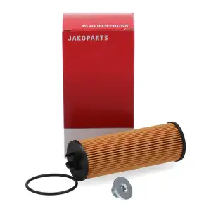 HERTH+BUSS JAKOPARTS &Ouml;lfilter + Schraube f&uuml;r OPEL Corsa E 1.4 90 PS mit Automatikgetriebe