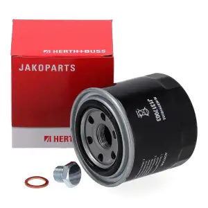 HERTH+BUSS &Ouml;lfilter + Schraube f&uuml;r MAZDA 323 3 BK BL 626 6 GG GH GY CX-7 MPV 2 Premancy CP