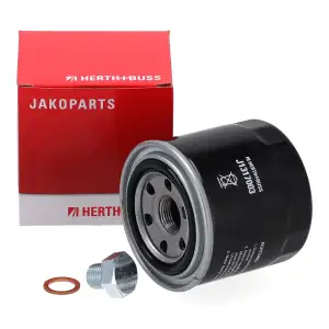 HERTH+BUSS &Ouml;lfilter + Schraube f&uuml;r MAZDA 323 3 BK BL 5 CR 626 6 CX-7 MPV 2 2.0/2.2 DIESEL