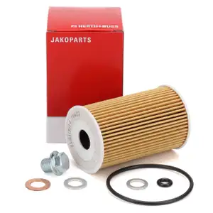 HERTH+BUSS JAKOPARTS &Ouml;lfilter + Schraube f&uuml;r HYUNDAI i10 i20 i30 i40 KIA Cee'D Rio Sorento