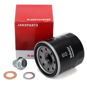 HERTH+BUSS JAKOPARTS Ölfilter + Schraube HYUNDAI Kona i10 i20 i30 KIA Cee'D Picanto Stonic