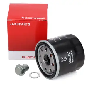 HERTH+BUSS &Ouml;lfilter + Schraube f&uuml;r OPEL Agila B SUZUI Splash EX Swift 4 1.0 1.2