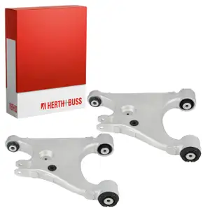 2x HERTH+BUSS JAKOPARTS Querlenker Lenker f&uuml;r TESLA Model 5YJX bis 02.2021 Hinten unten