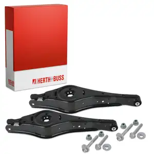 2x HERTH+BUSS Querlenker Federaufnahme + Schrauben f&uuml;r VW Golf 5 6 Passat Tiguan hinten