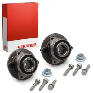 2x HERTH+BUSS Radnabe + Radlager f&uuml;r OPEL Astra J mit 300mm Cascada Zafira C vorne