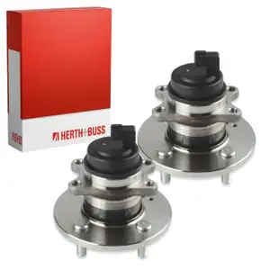 2x HERTH+BUSS Radnabe f&uuml;r HYUNDAI Accent 3 i10 1 i20 1 KIA Picanto 1 SA Rio 2 3 hinten