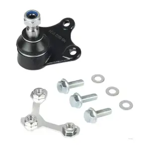 HERTH+BUSS Traggelenk f&uuml;r VW Polo 9N Fox A2 Ibiza 3 Fabia 1 2 Roomster vorne unten links