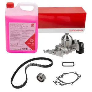 HERTH+BUSS Zahnriemensatz Wapu 5L Frostschutz f&uuml;r RENAULT Clio 1 2 Kangoo Twingo 1 1.2