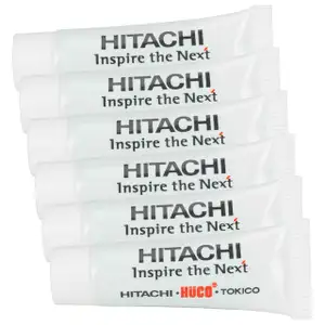 6x 10g HITACHI ASTEMO 134097 Zündkerzen Montagefett Kerzensteckerfett Paste Tube